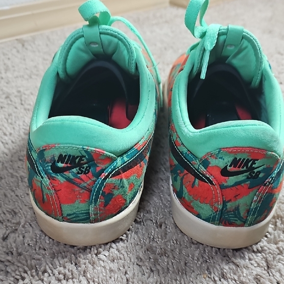 RARE Nike SB Eric Koston Lizard Camo Lucid Green Crimson Size 10.5 E1 - Picture 7 of 12